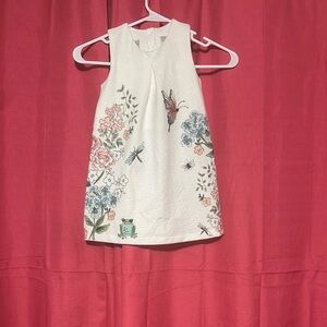 Koala Kids White Textured Dress